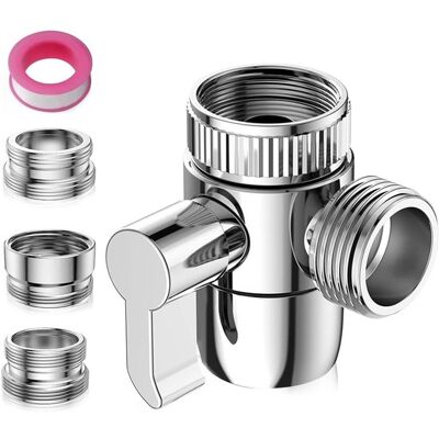 OEM Allecto 3-wege-wasserhahn-umschaltventil 3-wege-armaturen Langlebig Und Elegant Verchromt Armaturen Für Küche Und Bad Passend Für M22 M2 OEM Allecto 3-wege-wasserhahn-umschaltventil 3-wege-armaturen Langlebig Und Elegant Verchromt Armaturen Für Küche Und Bad Passend Für M22 M2
