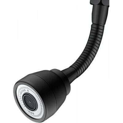 URSUS (noir) 3 Modi Kopfbrause Spüle Küche, 360 Grad Wasserhahn Küche Brausekopf, Wasser Sparender Adapter Für Waschbecken Badezimmer Mit Schlauch, Schwenkbarer Wasserhahn Belüfter URSUS (noir) 3 Modi Kopfbrause Spüle Küche, 360 Grad Wasserhahn Küche Brausekopf, Wasser Sparender Adapter Für Waschbecken Badezimmer Mit Schlauch, Schwenkbarer Wasserhahn Belüfter