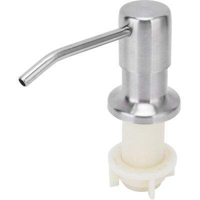 HEAT Einbaubarer Flüssigseifenspender Für Die Küchenspüle, Pumpe Aus Edelstahl 304 Mit Verlängerungsschlauch, Wasserhahn-set. HEAT Einbaubarer Flüssigseifenspender Für Die Küchenspüle, Pumpe Aus Edelstahl 304 Mit Verlängerungsschlauch, Wasserhahn-set.
