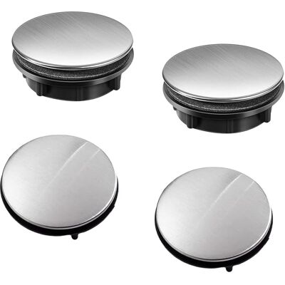 OEM Set Mit 4 Edelstahl-küchenarmatur-abdecklöchern, Spülbecken-abdecklöcher Für Küchenspülen OEM Set Mit 4 Edelstahl-küchenarmatur-abdecklöchern, Spülbecken-abdecklöcher Für Küchenspülen