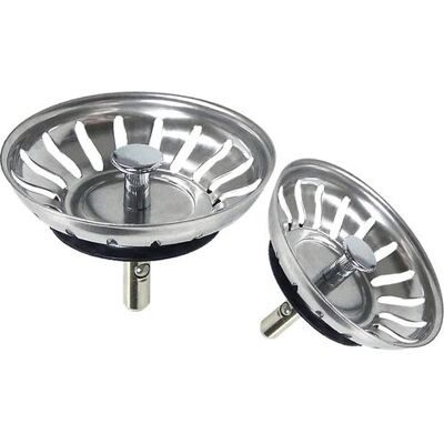 OEM Spülbecken-sieb, Spülbecken-sieb-stöpselfilter, Edelstahl-spülbecken-abtropfgestell Für Küche Und Bad - Durchmesser 79 Mm (2er-pack) OEM Spülbecken-sieb, Spülbecken-sieb-stöpselfilter, Edelstahl-spülbecken-abtropfgestell Für Küche Und Bad - Durchmesser 79 Mm (2er-pack)
