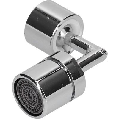 HEAT Universeller Wasserhahn-sprühkopf, 720° Drehbar, Mit Filterdüse Für Zuhause Und Gastronomie, Silberfarben, 22 Mm Innengewinde HEAT Universeller Wasserhahn-sprühkopf, 720° Drehbar, Mit Filterdüse Für Zuhause Und Gastronomie, Silberfarben, 22 Mm Innengewinde