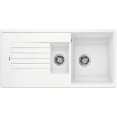 Zia 6 - Silgranitspüle, 100x50 Cm, Weiß 514742 - Blanco Zia 6 - Silgranitspüle, 100x50 Cm, Weiß 514742 - Blanco