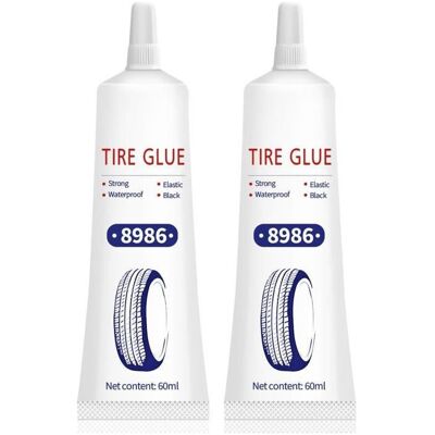 Generic Autoreifenkleber – Hochwertig – 2-teiliges Reparaturset – Wasserfest – Einfache Anwendung – Langlebig Generic Autoreifenkleber – Hochwertig – 2-teiliges Reparaturset – Wasserfest – Einfache Anwendung – Langlebig