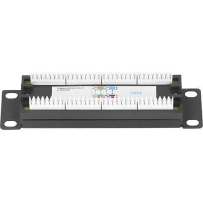 HEAT 8-port-wandmontage-netzwerk-patchpanel, Utp Cat6 Ungeschirmte Verdrahtungshalterung Für 23–28 Awg-kabel HEAT 8-port-wandmontage-netzwerk-patchpanel, Utp Cat6 Ungeschirmte Verdrahtungshalterung Für 23–28 Awg-kabel