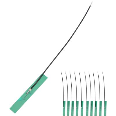 HEAT 10 Stück Interne Wlan-antennen Mit Rg1.13-kabel Für Guten Empfang, Große Signalabdeckung, 2,4-ghz-antenne Für Smart Homes HEAT 10 Stück Interne Wlan-antennen Mit Rg1.13-kabel Für Guten Empfang, Große Signalabdeckung, 2,4-ghz-antenne Für Smart Homes