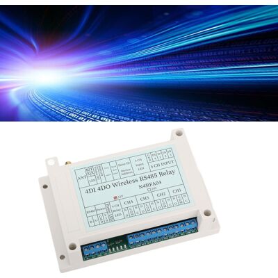 JUTE 4-kanal Rs485 Funk-transceiver-relaismodul 4di-do 433m 12v JUTE 4-kanal Rs485 Funk-transceiver-relaismodul 4di-do 433m 12v