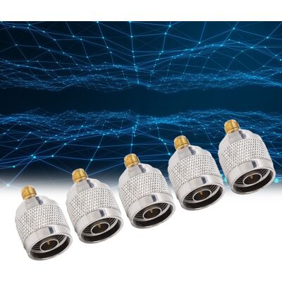 JUTE Hf-adapter Nj/smak, N-stecker Auf Sma, Erhältlich In 5er-packs. JUTE Hf-adapter Nj/smak, N-stecker Auf Sma, Erhältlich In 5er-packs.