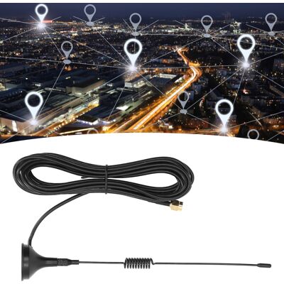 JUTE Kompakte Saugnapfantenne Für 3g/gsm-module, Omnidirektionale 3g/gsm-antenne Mit Hoher Verstärkung, Magnetische Gsm-antenne, Sma-anschluss Mit Internem Stift JUTE Kompakte Saugnapfantenne Für 3g/gsm-module, Omnidirektionale 3g/gsm-antenne Mit Hoher Verstärkung, Magnetische Gsm-antenne, Sma-anschluss Mit Internem Stift