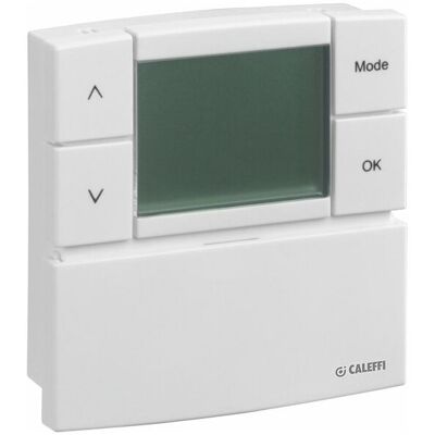 CALEFFI - Digitaler Raumthermostat - Batterie/230V - IP30 CALEFFI - Digitaler Raumthermostat - Batterie/230V - IP30