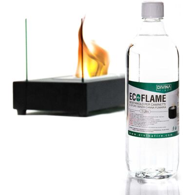 Divina Fire - Geruchloses Und Rauchfreies Bioethanol, Umweltfreundlicher Brennstoff Für Biokamine Und Kaminöfen -1 Lt Divina Fire - Geruchloses Und Rauchfreies Bioethanol, Umweltfreundlicher Brennstoff Für Biokamine Und Kaminöfen -1 Lt