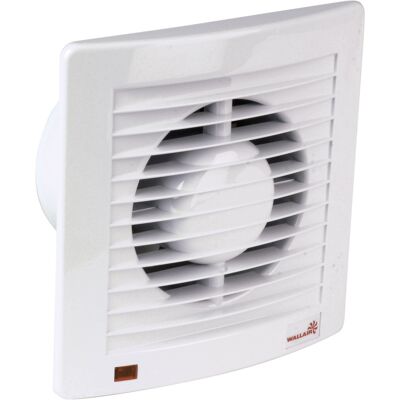 Wallair W-Style 120 Ventilator - Wand- und Deckenventilator - 230 V, 165 m³/h, 12.5 cm Wallair W-Style 120 Ventilator - Wand- und Deckenventilator - 230 V, 165 m³/h, 12.5 cm