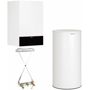 Viessmann - Gas-Brennwert-Paket Vitodens 200-W 11 kW mit Warmwasserspeicher Vitocell 100-W cvaa 200 l