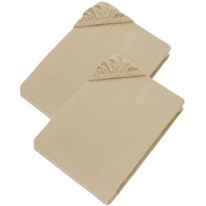 ESPRIT Spannbettlaken PREMIUM - 2er Set 150x200 cm, Beige ESPRIT Spannbettlaken PREMIUM - 2er Set 150x200 cm, Beige