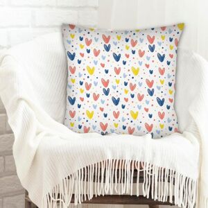 AULEDIO Housse de coussin carrée standard 45x45cm résistant au lavage pour mariage, anniversaire, naissance de bébé AULEDIO Housse de coussin carrée standard 45x45cm résistant au lavage pour mariage, anniversaire, naissance de bébé