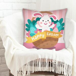 AULEDIO Housse de coussin moderne design à fermeture éclair invisible pour décoration de Pâques AULEDIO Housse de coussin moderne design à fermeture éclair invisible pour décoration de Pâques