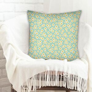 AULEDIO Housse de coussin sans coussin 45x45 fermeture à glissière pour décoration de Pâques AULEDIO Housse de coussin sans coussin 45x45 fermeture à glissière pour décoration de Pâques