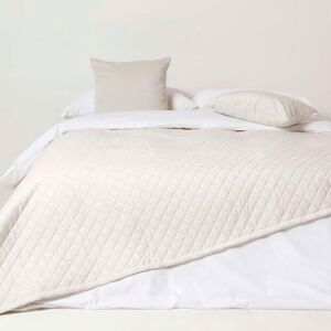 Homescapes Diamant-Quilt Samtbezug - Bettüberwurf Homescapes Diamant-Quilt Samtbezug - Bettüberwurf