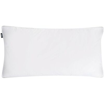 BELIANI Kopfkissen Feldberg Hoch Entenfedern Und Daunen 40 X 80 Cm Weiß BELIANI Kopfkissen Feldberg Hoch Entenfedern Und Daunen 40 X 80 Cm Weiß