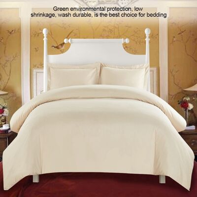 HEAT Bettwäsche-set Aus Blau Bedruckter Baumwolle, Schlichte Und Weiche Bettdecke, Größen Twin, Queen, King, Beige Tagesdecke (usa-queen) HEAT Bettwäsche-set Aus Blau Bedruckter Baumwolle, Schlichte Und Weiche Bettdecke, Größen Twin, Queen, King, Beige Tagesdecke (usa-queen)