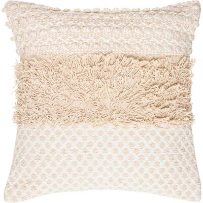 ATMOSPHERA Kissen Kupfersand Beige 40x40cm - Kleiner Ball ATMOSPHERA Kissen Kupfersand Beige 40x40cm - Kleiner Ball