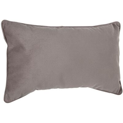 Kissen Lilou Samteffekt 30 X 50 Cm Atmosphera Taupe - Taupe Kissen Lilou Samteffekt 30 X 50 Cm Atmosphera Taupe - Taupe