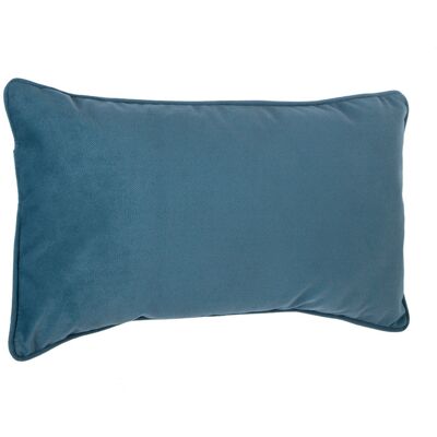 Kissen Lilou Samteffekt 30 X 50 Cm Atmosphera Blau - Bleu Kissen Lilou Samteffekt 30 X 50 Cm Atmosphera Blau - Bleu