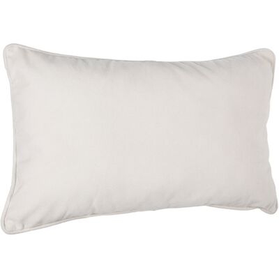 Kissen Lilou Samteffekt 30 X 50 Cm Atmosphera - Ivory Kissen Lilou Samteffekt 30 X 50 Cm Atmosphera - Ivory