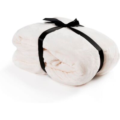 ESTEXO Kuscheldecke Tagesdecke Wohndecke 220 X 240 Cm Flanell Decke Bettüberwurf Xxl Creme ESTEXO Kuscheldecke Tagesdecke Wohndecke 220 X 240 Cm Flanell Decke Bettüberwurf Xxl Creme