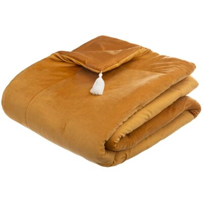 Univers Decor Ocre Samt-Decke 80x180 - Edredon Univers Decor Ocre Samt-Decke 80x180 - Edredon