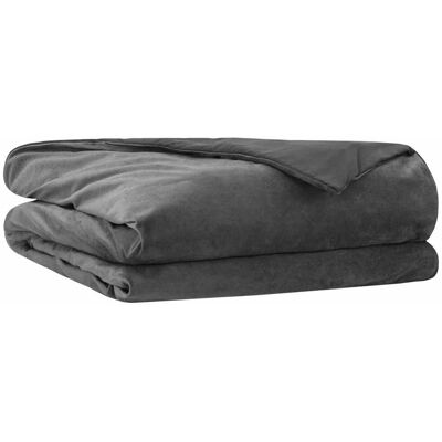 Vidaxl Weighted Blanket Anthracite 138 X 200 Cm 6 Kg 100% Cotton 205t Vidaxl Weighted Blanket Anthracite 138 X 200 Cm 6 Kg 100% Cotton 205t
