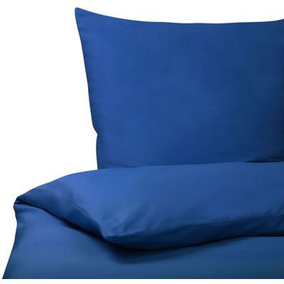 Beliani HARMONRIDGE Dunkelblau Baumwoll Bettwäsche-Set Beliani HARMONRIDGE Dunkelblau Baumwoll Bettwäsche-Set