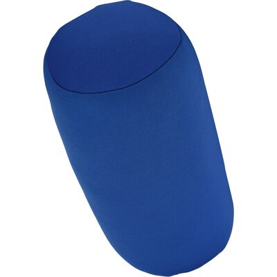 HEAT Blaues Lendenkissen Mit Rollenfunktion Zur Unterstützung Der Halswirbelsäule, Bequemes Kopfkissen, Mikroperlen, Nackenstütze, Ruhekissen HEAT Blaues Lendenkissen Mit Rollenfunktion Zur Unterstützung Der Halswirbelsäule, Bequemes Kopfkissen, Mikroperlen, Nackenstütze, Ruhekissen
