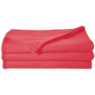 LES TENDANCES Poyet Motte Poleco Fleecedecke Polyester Erdbeere, Polyester, Erdbeere, 240 X 220 Cm LES TENDANCES Poyet Motte Poleco Fleecedecke Polyester Erdbeere, Polyester, Erdbeere, 240 X 220 Cm