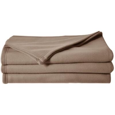 LES TENDANCES Poyet Motte Poleco Fleecedecke Polyester Taupe, Polyester, Taupe, 220x180 Cm LES TENDANCES Poyet Motte Poleco Fleecedecke Polyester Taupe, Polyester, Taupe, 220x180 Cm