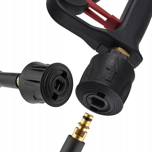 Rosfix Adapter Click QC – Ersatzteil für Hochdruckreiniger Nilfisk, Stihl, Husqvarna M22x1,5 Innengewinde, 14 mm Stift 160 bar, 60 °C Schnellkupplung