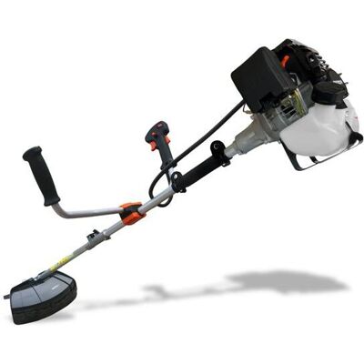 Benzin Motorsense Fx-ms125 – 25,4 Ccm / 1ps Leistung – 2-takt Rasentrimmer Nur 5,5kg – Freischneider Mit 305mm Schnittbreite – Trimmer Mit Faden Und Messer - Fuxtec Benzin Motorsense Fx-ms125 – 25,4 Ccm / 1ps Leistung – 2-takt Rasentrimmer Nur 5,5kg – Freischneider Mit 305mm Schnittbreite – Trimmer Mit Faden Und Messer - Fuxtec