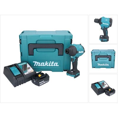 Makita - DAS180RG1J 18V Akku Gebläse - 3 Düsen, Akku, Ladegerät, Makpac Makita - DAS180RG1J 18V Akku Gebläse - 3 Düsen, Akku, Ladegerät, Makpac