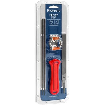 Husqvarna Feilen + Feilengriff, Ketten-Schärfset X-Cut - Chainsaw Sharpening Kit Husqvarna Feilen + Feilengriff, Ketten-Schärfset X-Cut - Chainsaw Sharpening Kit