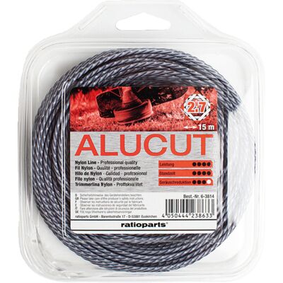 ratioparts Trimmerlinie 2,7mm Rif 1513814 Kompatibel Alucut ratioparts Trimmerlinie 2,7mm Rif 1513814 Kompatibel Alucut