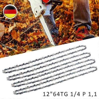 AAMIRA 4 Kettensägenketten 1/4 64tg 1,1 Mm, Kompatibel Mit Husqvarna Stihl Msa 120 140 160 193t AAMIRA 4 Kettensägenketten 1/4 64tg 1,1 Mm, Kompatibel Mit Husqvarna Stihl Msa 120 140 160 193t