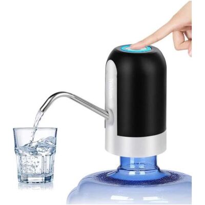 Generic Wasserspender – Qjrrx – Tragbare Elektrische Pumpe – Usb-aufladbar – 5 L – Ein-knopf-bedienung Generic Wasserspender – Qjrrx – Tragbare Elektrische Pumpe – Usb-aufladbar – 5 L – Ein-knopf-bedienung