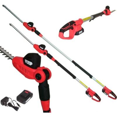 Apex - Akku Teleskopheckenschere 20v Li-ion Akku Hochheckenschere Hecke Ladegerät 56763 Apex - Akku Teleskopheckenschere 20v Li-ion Akku Hochheckenschere Hecke Ladegerät 56763
