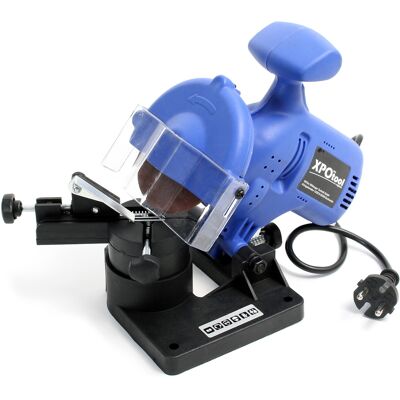 Wiltec Kettensägen Schärfgerät 220w 7500u/min, 35° Drehbare Spannvorrichtung, Schärfer Für Sägeketten Wiltec Kettensägen Schärfgerät 220w 7500u/min, 35° Drehbare Spannvorrichtung, Schärfer Für Sägeketten