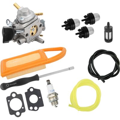HEAT Vergaser-reparatursatz Mit Luftfilter, Ölschlauch Und Luftfilter Passend Für Stihl Br500, Br550 Und Br600 Laubbläser Mit Rückentragegestell HEAT Vergaser-reparatursatz Mit Luftfilter, Ölschlauch Und Luftfilter Passend Für Stihl Br500, Br550 Und Br600 Laubbläser Mit Rückentragegestell