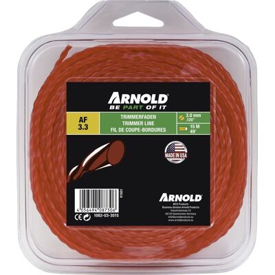 Nylonfaden Af 3,3 / 3,0 Mm 15 M Arnold Nylonfaden Af 3,3 / 3,0 Mm 15 M Arnold