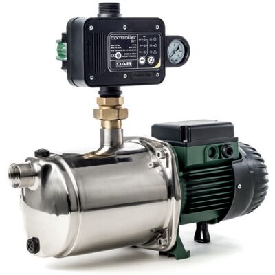 Dab - Euroinox 40/50 M + Control-d Hauswasserautomat - 4.800 L/std. - 1200w - Förderhöhe 58 M - Rostfreier Stahl - Geräuscharm - Bewässerung Dab - Euroinox 40/50 M + Control-d Hauswasserautomat - 4.800 L/std. - 1200w - Förderhöhe 58 M - Rostfreier Stahl - Geräuscharm - Bewässerung