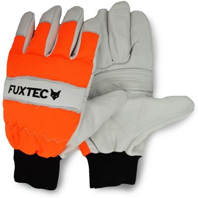 Schnittschutzhandschuhe Schnittschutz Forst Benzin Motorsäge (gr. 11/xl) - Fuxtec Schnittschutzhandschuhe Schnittschutz Forst Benzin Motorsäge (gr. 11/xl) - Fuxtec
