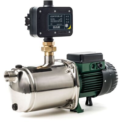 Dab Euroinox 40/80 M + Control-d Hauswasserautomat- 7.200 L/std. - 1480w - Förderhöhe 59 M - Rostfreier Stahl - Gartenpumpe - Bewässerung Dab Euroinox 40/80 M + Control-d Hauswasserautomat- 7.200 L/std. - 1480w - Förderhöhe 59 M - Rostfreier Stahl - Gartenpumpe - Bewässerung