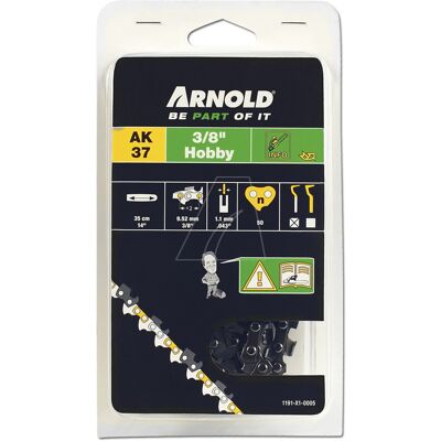 Arnold Modell AK 37 Kettensatz - 50 Glieder, 1,1 mm, 35 cm Führung Arnold Modell AK 37 Kettensatz - 50 Glieder, 1,1 mm, 35 cm Führung